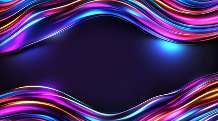 Abstract vibrant liquid waves (1)