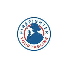 Firefighter Logo Design