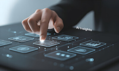 Interactive touchscreen interface