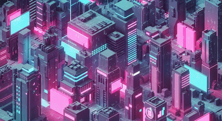 Obraz premium Geometric Abstract Metropolis