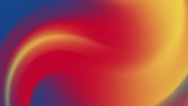 Abstrakte Farbverl&auml;ufe in Rot, Blau und Gelb