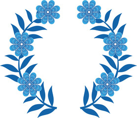 Flowers for cards Vectors