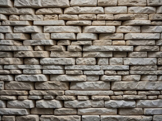 Fototapeta premium Minimal texture of smooth white stone wall captured in soft ambient light showing clean linear grain patterns suitable for modern neutral photo backgrounds in various design applications,