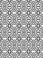black and white seamless pattern