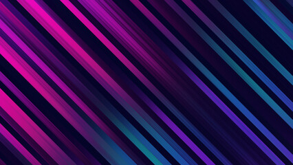  Striped Neon Gradients – Abstract Blue and Pink Line Backgrounds with Synthwave Aesthetic for Posters, Prints, Devices, and Futuristic Graphic Design Projects , Zigzag