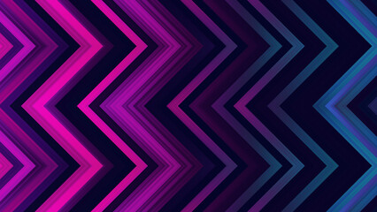  Striped Neon Gradients – Abstract Blue and Pink Line Backgrounds with Synthwave Aesthetic for Posters, Prints, Devices, and Futuristic Graphic Design Projects , Zigzag