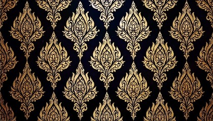 seamless damask pattern