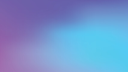 Obraz premium Soft Gradient Glow. Purple, Mauve, and Cyan Blue Blended Background for Modern Aesthetic Use.