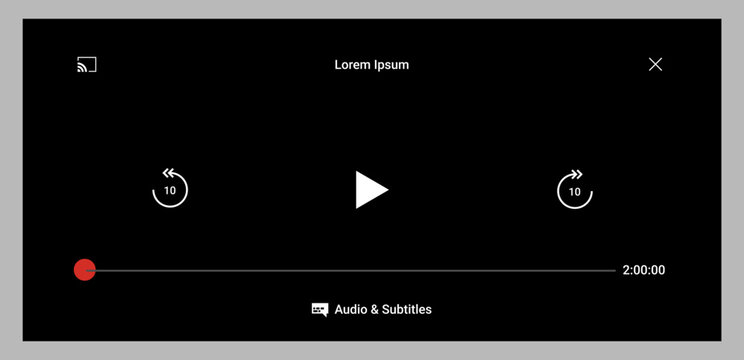 Netflix user interface templates. iPhone 16 Pro Max with Netflix mockup, Netflix video player and homepage template screen frame with shadow on dark and light color mode. Streaming platform UI ...