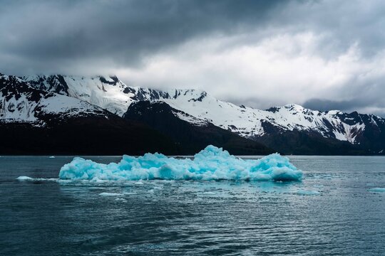 Blue Glacial Ice
