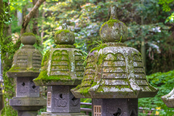 old stone lantern