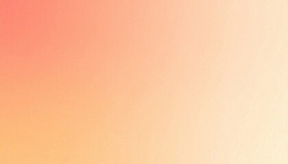 Coral Reef To Pale Orange Gradient With Elegant Noise Texture Background