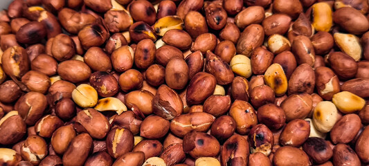 Roasted peanuts for cooking. Add flavor to food.