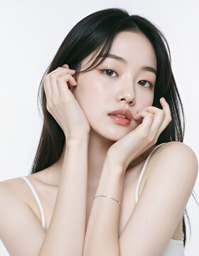 korean girl woman model