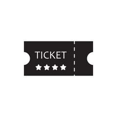 admission ticket icon, vector Event Ticket Icon on white background..eps