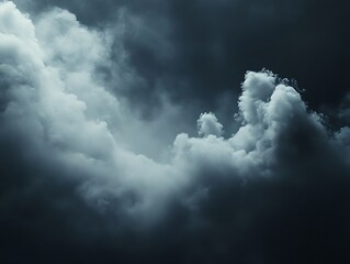 Dramatic Dark Storm Cloudscape. (4)