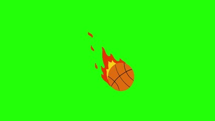 basketball on chroma key background - Powered by Adobe