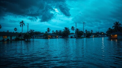 Flooding in Florida from Hurricane