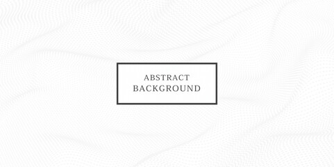 Abstract White Wave Background. Abstract curvy lines minimalist design.
