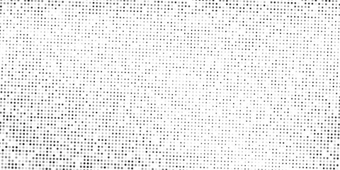 Abstract dotted halftone gradient texture. Vanishing polka dot simple
