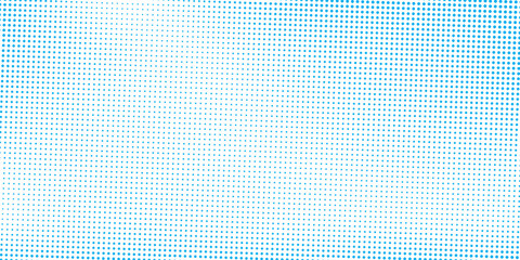 Modern dotted halftone gradient texture. Vanishing polka dot modern abstract design art