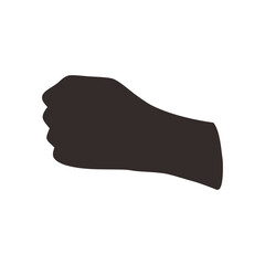 silhouette raising hands