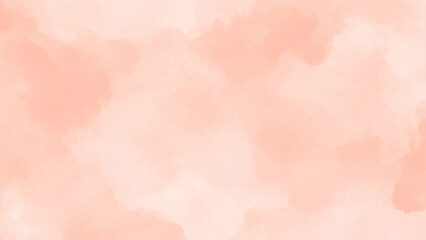 Fototapeta premium Cool Wallpapers - Pastel peach watercolor background with soft, blended texture
