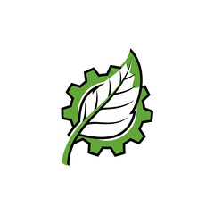 Eco-Friendly Technology Logo | Green Industry & Innovation

