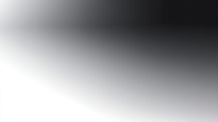 Smooth gradient blend from dark black to bright white. Modern aesthetic and design.