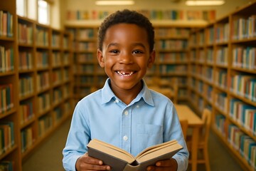 Joyful schoolchildren with backpacks smiling in front of the school building during golden hour, ready for the new school year kids school Background