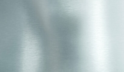 Shiny silver metal background with a beautiful texture in abstract style