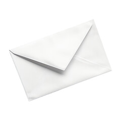 Blank white envelope