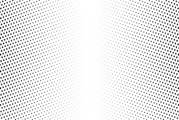 black halftone dots pattern background
