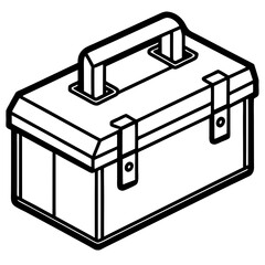 Outline Toolbox Icon Design