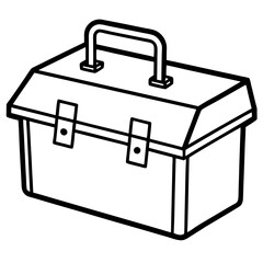 Outline Toolbox Icon Design