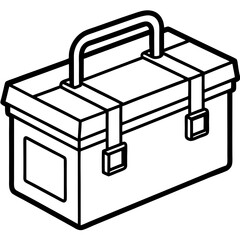 Outline Toolbox Icon Design