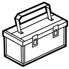 Outline Toolbox Icon Design