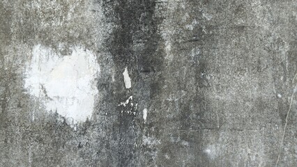 Grunge concrete wall surface with distressed and peeling paint effect, great for textures or...