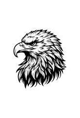 eagle head vector