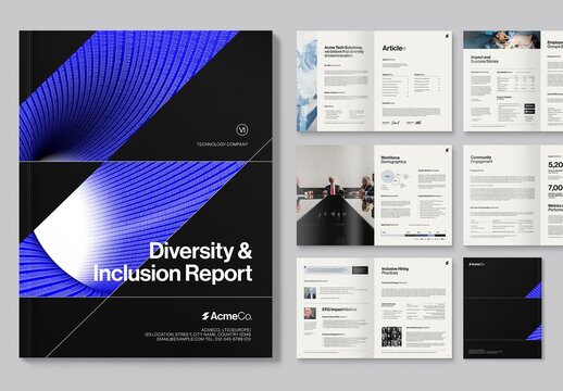 Report Brochure Template