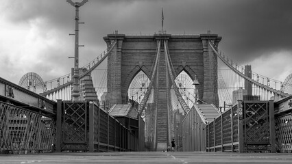 The Brooklyn Bridge in New York City