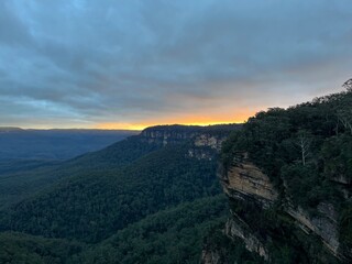 Naklejka premium Snapshot in Blue Mountains, Australia 2025