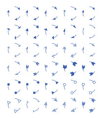 Circle Arrow Icons – Curved Vector Set for Refresh, Recycle, Sync, and Rotate