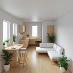 Fototapeta premium modern bedroom
