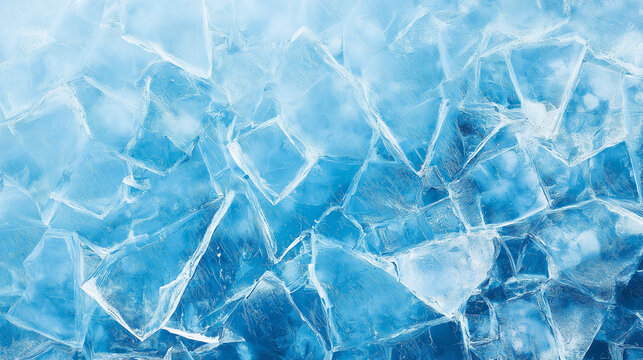 fundo de textura de gelo a superf&iacute;cie azul texturizada rachada &aacute;spera e fria do fundo de gelo