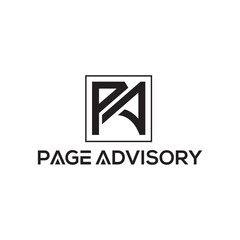PA Page Advisory Logo – Strategic branding for consulting firms and professional advisors. Clean, authoritative designs that reflect expertise in finance, legal, or business advisory services.

