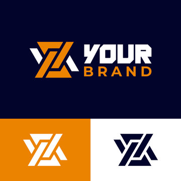 Logo Monogram Ambigram YZ or YZY