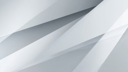 Fototapeta premium Minimal geometric abstract background in subtle gray tones with clean lines and modern style for elegant and professional presentations, banners, web templates, and corporate designs