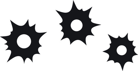 Bullet holes grunge texture