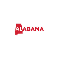 Alabama Golf Logo Icon Vector